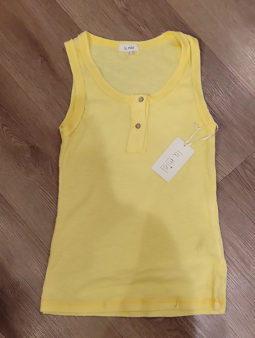 La Miel New Yellow tank
